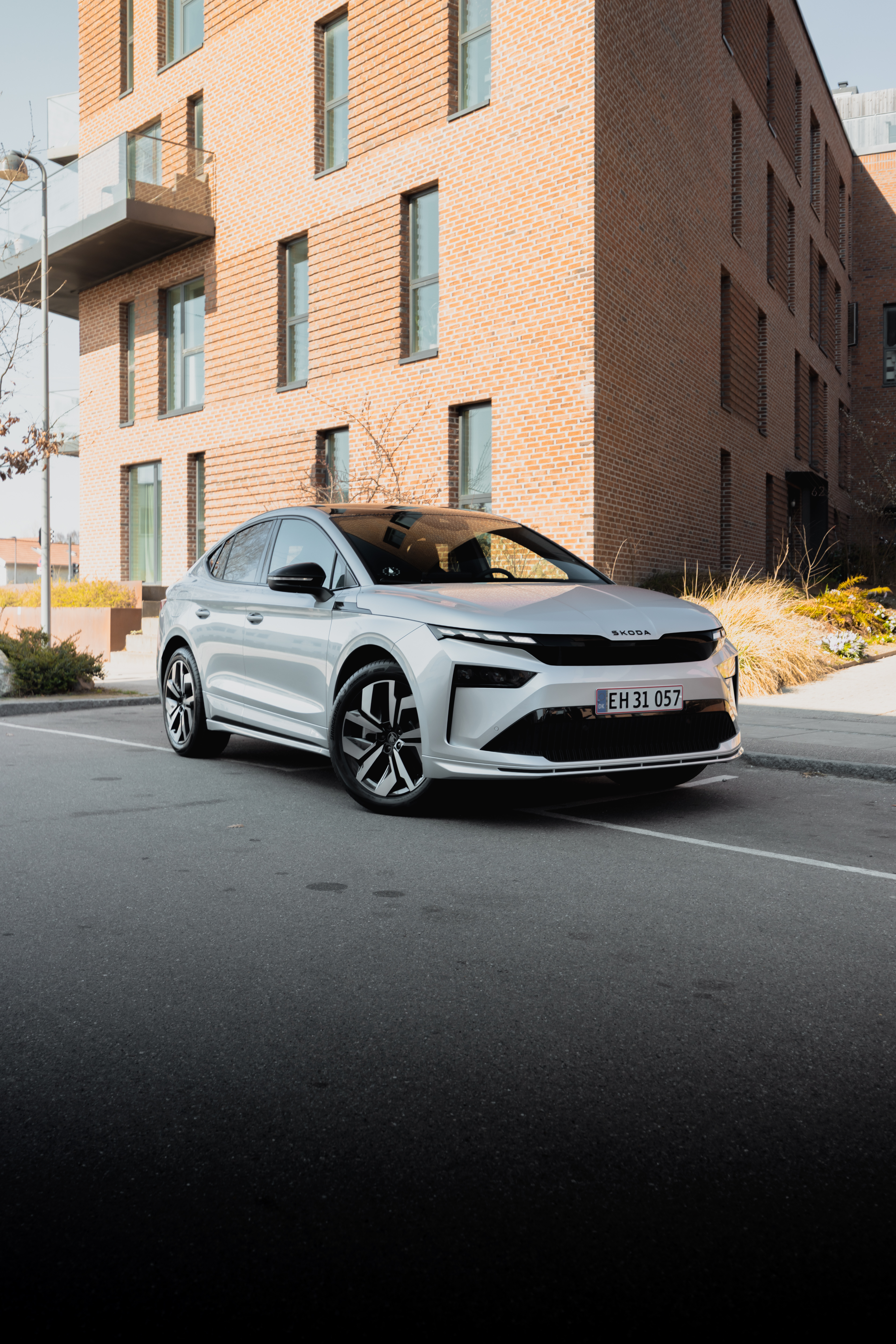 Skoda enyaq udenfor