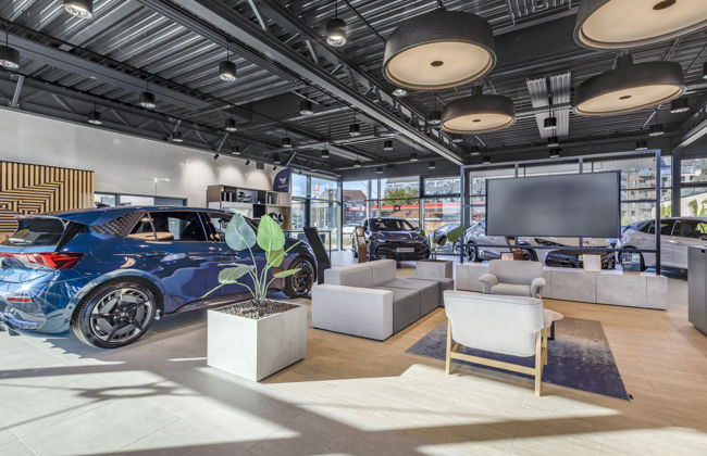 Cupra Showroom hos Semler Mobility i Odense