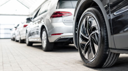 Nærbillede af Volkswagen