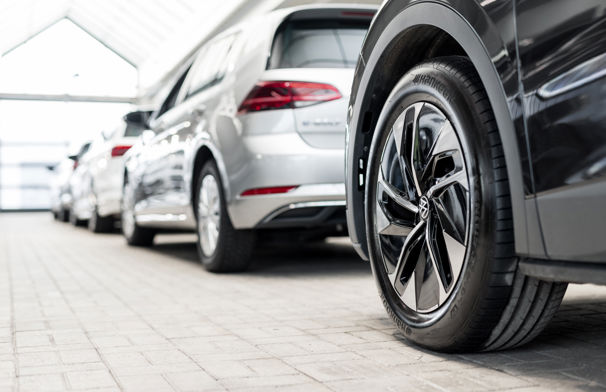 Nærbillede af Volkswagen