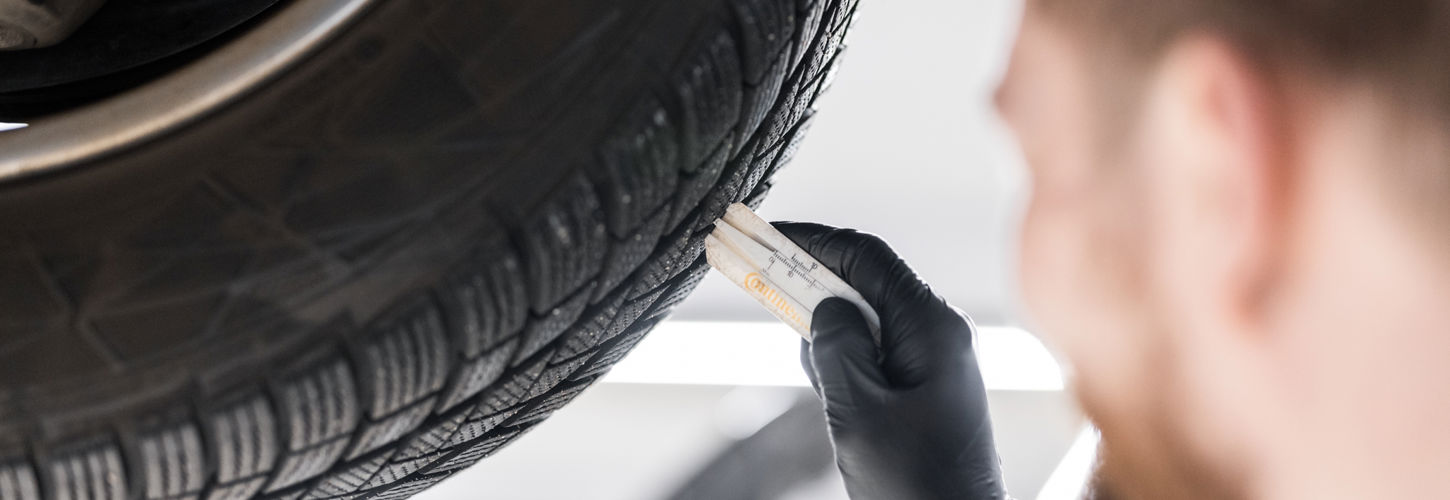 Synstjek af dæk