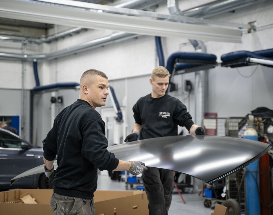 Autoriseret skadecenter udbedre skader